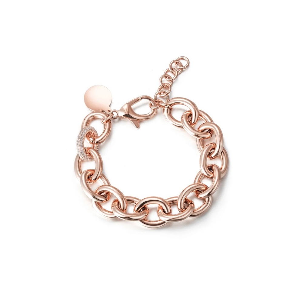 CIUNOFOR
Vintage Link Bracelet 
MATERIAL: Stainless Steel 316L
COLOR: Rose Gold